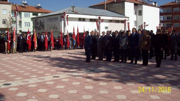24 Kasım Öğretmenler Günü çeşitli etkinliklerle kutlandı.